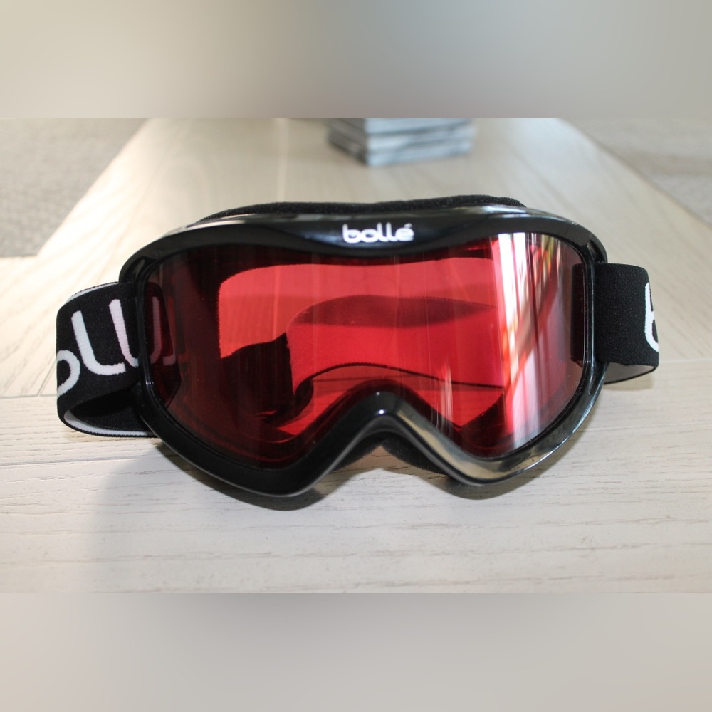 Bolle Black and Red Snow Goggles